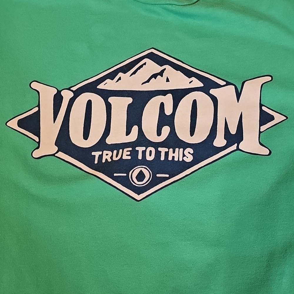 Volcom Kids' Green Aqua Graphic Tee - Picture 3 of 6